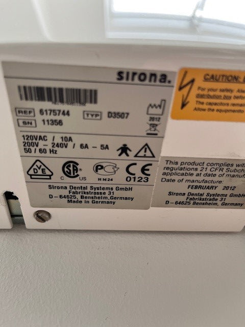 Sirona Heliodent Plus Bj. 2012