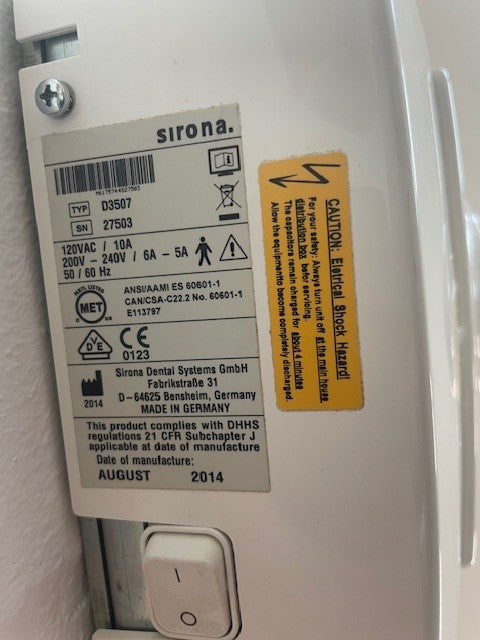 Sirona Heliodent Plus Bj. 2014