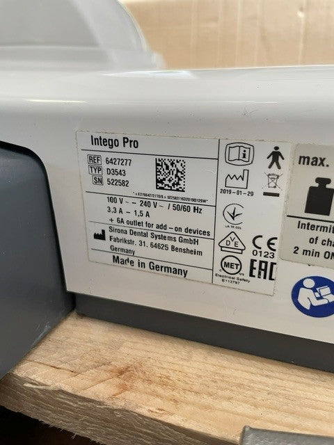 Sirona Intego Pro gebraucht 2019