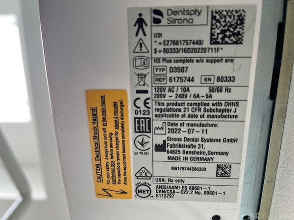 Sirona Heliodent Plus Bj. 2022